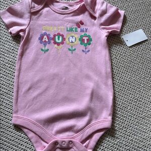 Bodysuit infant size 18 months new 60% cotton 40% polyester snaps